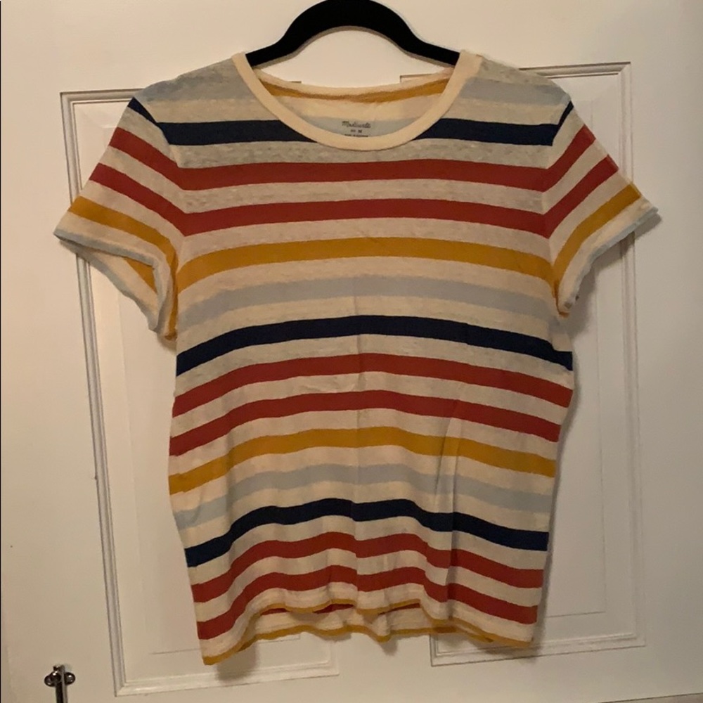 Madewell striped top